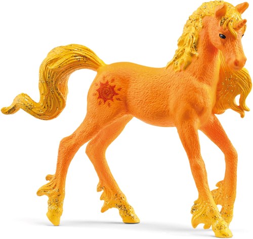 Schleich Bayala collectible unicorn Sunny - magical toy unicorn figure