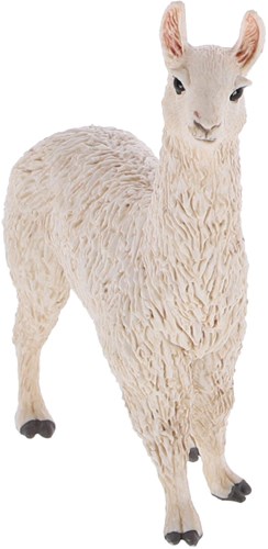 Schleich farm - Lama 13920 play figure white plastic-2
