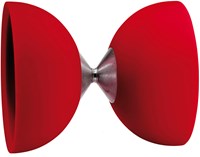 Eureka diabolo toy - Acrobat 105 rubber red - juggling fun-2
