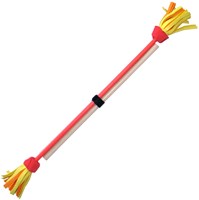 Eureka juggling toy Acrobat Flower Stick with hand sticks red-white-3
