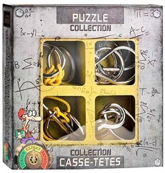 Eureka metal brain puzzles - expert collection logic game