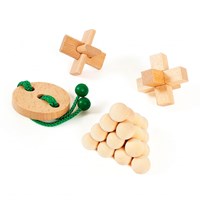 Eureka wooden puzzle game junior brain puzzles collection kids-2