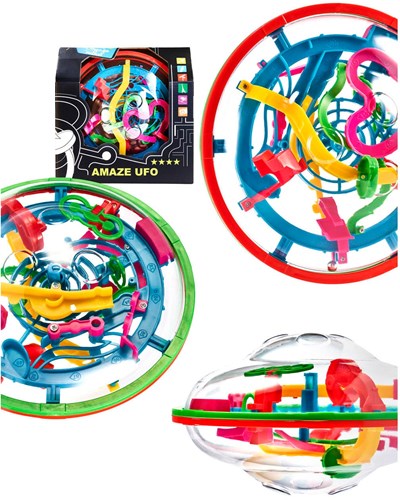 Eureka brain puzzle - Amaze UFO maze game for kids and adults-2