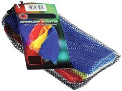 Eureka juggling scarves set - educational toy 70x70 cm multicolor