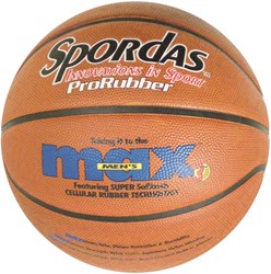 Spordas basketball Max size 7 - durable basketball with grip