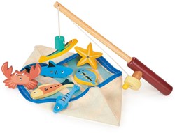 Mentari fishing game wooden magnetic toy for kids