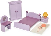 Mentari wooden dollhouse bedroom toy - sustainable and creative-2