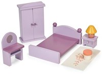 Mentari wooden dollhouse bedroom toy - sustainable and creative-3