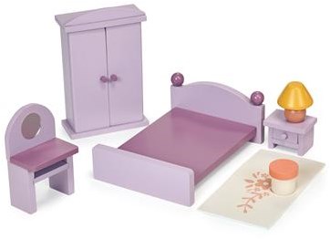 Mentari wooden dollhouse bedroom toy - sustainable and creative-3