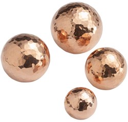 Mercurius eurythmy balls copper hand-hammered 40 mm relaxation toy