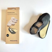 Mercurius eurhythmy shoes black - anti-slip cotton shoes size 52