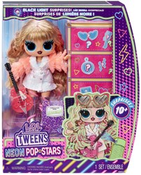 L.O.L. Surprise fashion doll Neon Pop Stars Thea Stars with light-up accessories