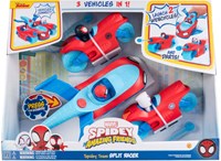 Spidey web team split racer vehicle toy car action