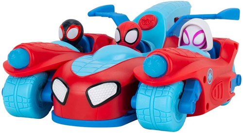 Spidey web team split racer vehicle toy car action-3