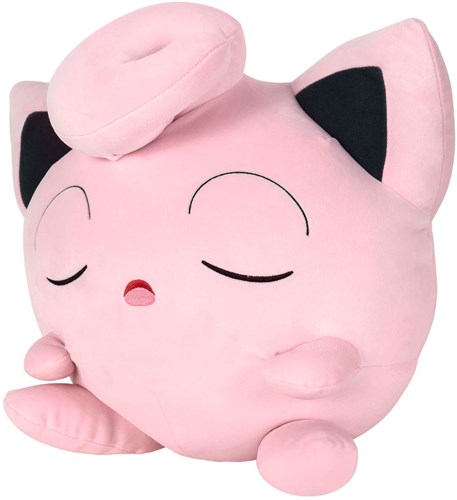 Jazwares Pokémon plush toy Jigglypuff sleeping 45cm gift-3