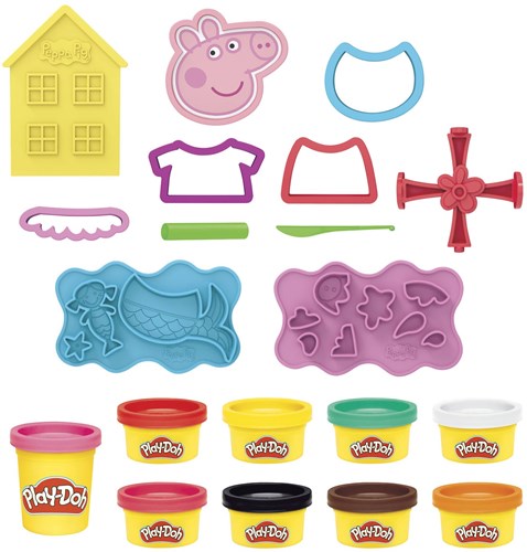 Hasbro Play-Doh Peppa Pig clay playset - creative toy for kids-3