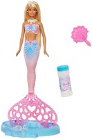Barbie mermaid doll bubble fantasy toy - magical playtime fun-2