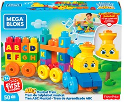Mega Bloks ABC learning train - Educational toy with music and sounds