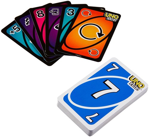 Mattel card game Uno Flip! - double-sided playing cards, family game-3
