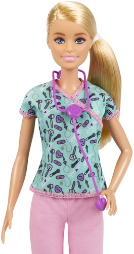 BEX Barbie nurse doll with accessories - fashion doll for kids-3