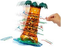 Mattel - Tumbling Monkeys family game wobbling tree tower-3