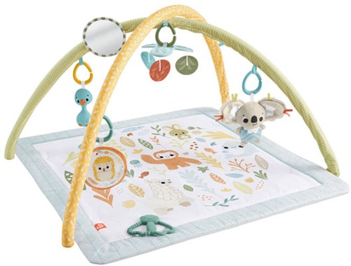 Fisher-Price Sensimals newborn baby gym playmat multicolor-3