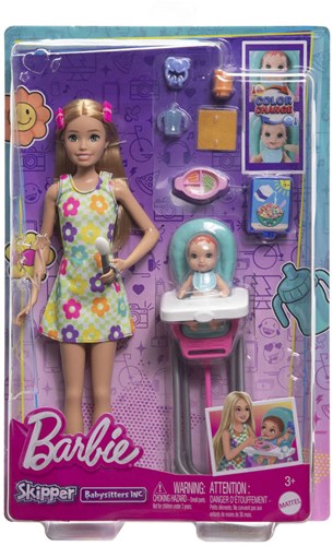Barbie Skipper Oppas Speelset