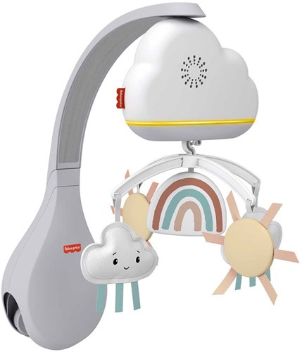 Fisher-Price Rainbow musical mobile baby crib - night light-3
