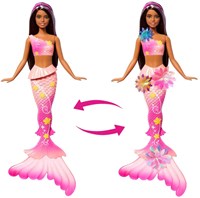 Fisher-Price Barbie magical flower mermaid doll - fantasy toy-3