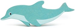 Tender Leaf sea animal dolphin - wooden play figure blue 13.4 cm