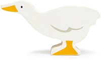 Tender Leaf farm animal - wooden goose toy white durable-2