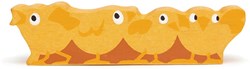 Tender Leaf farm animal chicks - wooden toy animals yellow