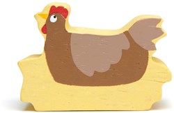 Tender Leaf farm animal chicken - wooden toy chicken for kids