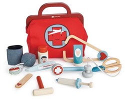 Tender Leaf doctor bag wooden toy doctor set for children