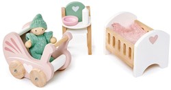 Tender Leaf dollhouse nursery wooden toy sustainable playset