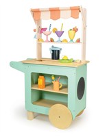 Tender Leaf wooden drinks trolley toy with accessories - imaginative role play-2