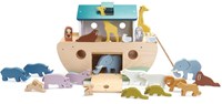 Tender Leaf wooden Noah's Ark toy with animal figures for children