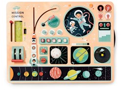 Tender Leaf space station wooden toy platform astronauts children