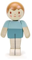 Tender Leaf dollhouse boy ivory - wooden toy family figure