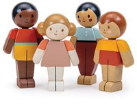 Tender Leaf dollhouse doll ivory girl - wooden toy doll-3