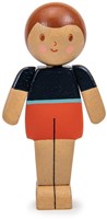 Tender Leaf dollhouse doll - Caramel Dad wooden toy figure