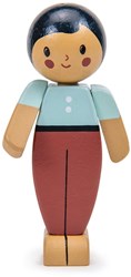 Tender Leaf dollhouse doll - Almond Father - wooden toy