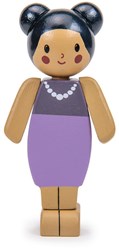 Tender Leaf dollhouse doll - Almond Mother - wooden toy