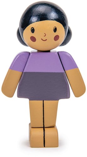 Tender Leaf dolls family - Almond girl wooden toy doll