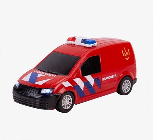 Rapid Wheels remote controlled fire truck - toy car with lights