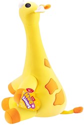 Zuru plush cuddle giraffe medium weighted toy