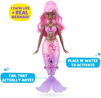 Zuru mermaid toy Pets Alive Magic Swimming Mermaid water fun-3