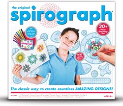 Hasbro Spirograph craft set with markers - creative drawing kit