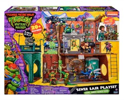 Boti Teenage Mutant Ninja Turtles headquarters playset with slime