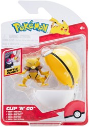 Pokemon Clip 'N' Go Abra en Level Ball Speelset, 2dlg.
